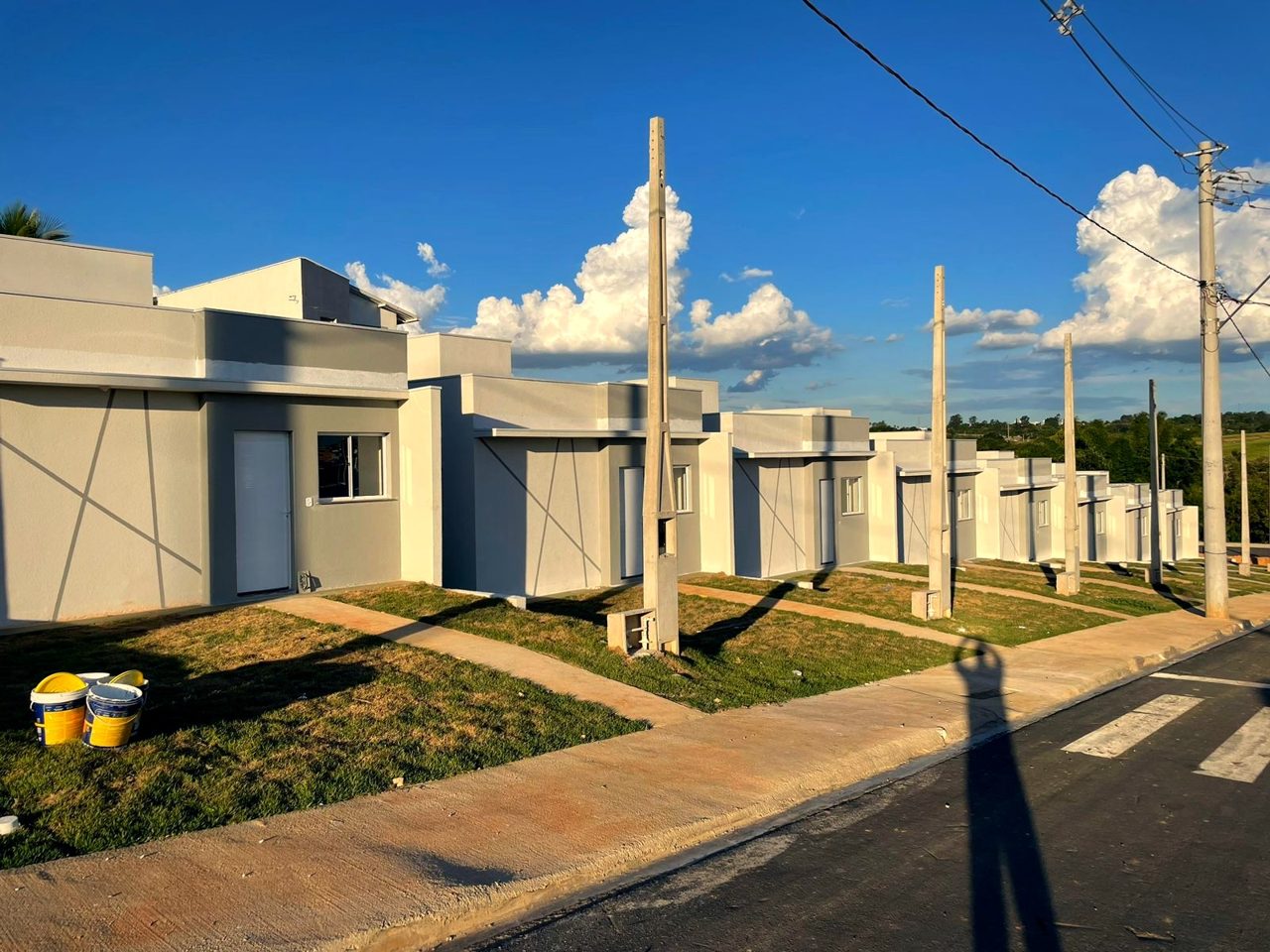 Casas entregues — Casas entregues, prontas para morar.